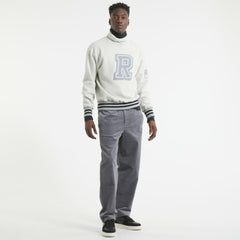 New York Rangers Todd Snyder by Fanatics Relaxed Canadian Fleece Turtleneck Heather Gray