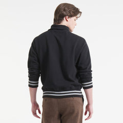 Montreal Canadiens Todd Snyder by Fanatics Relaxed Canadian Fleece Turtleneck Black
