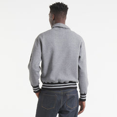 Utah Mammoth Todd Snyder by Fanatics Relaxed Canadian Fleece Turtleneck Dark Heather Gray