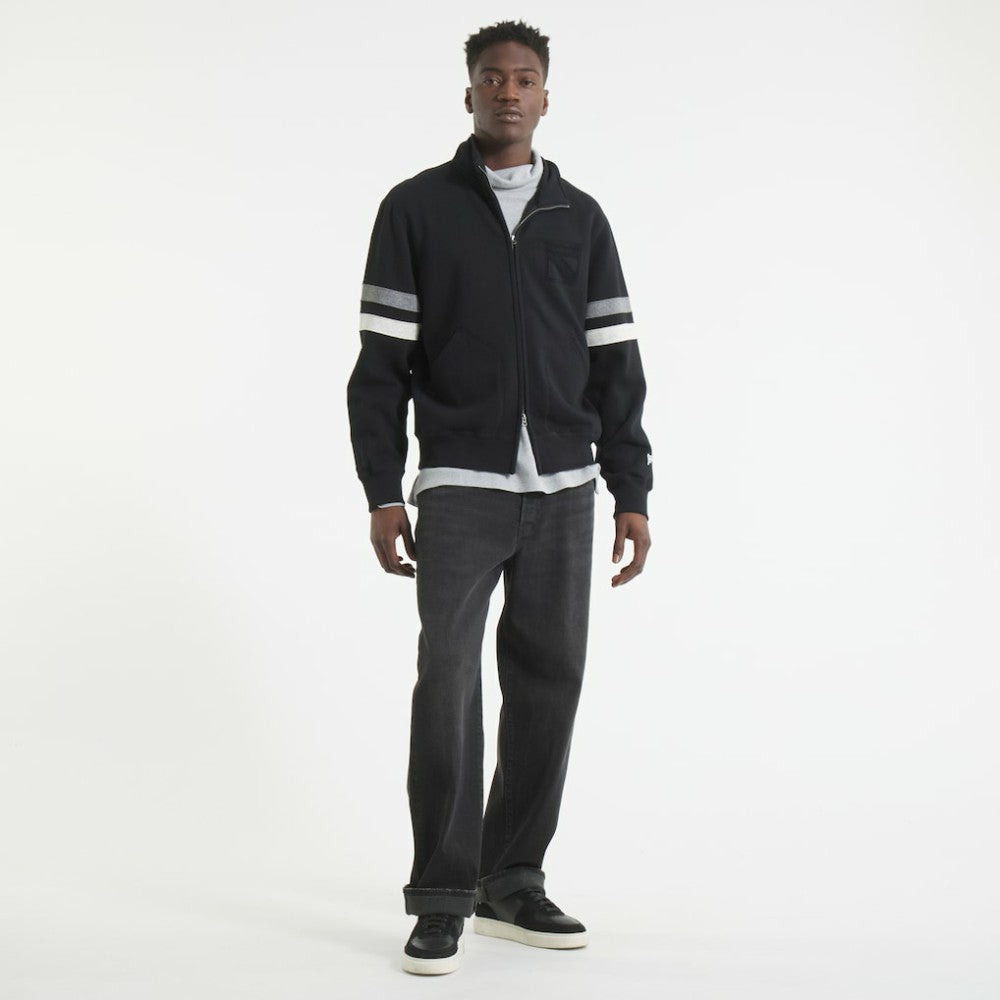 New York Rangers Todd Snyder by Fanatics Full-Zip Fleece Black