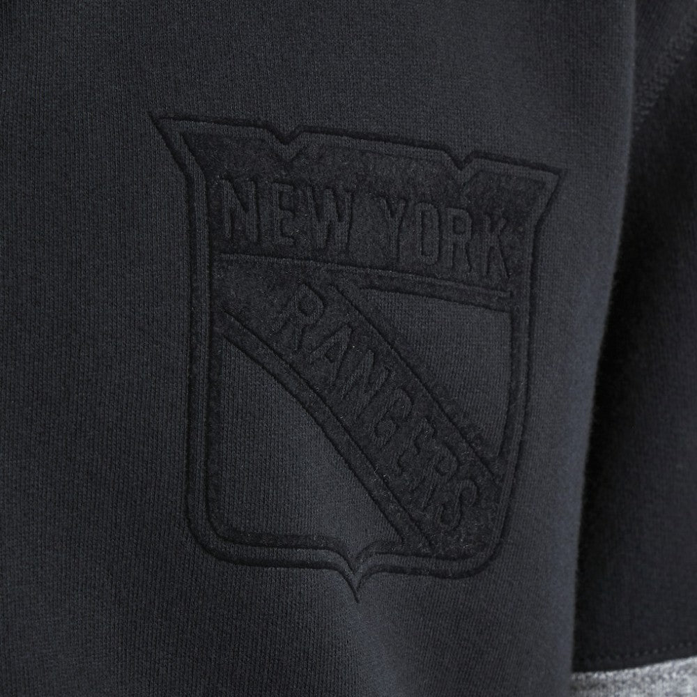 New York Rangers Todd Snyder by Fanatics Full-Zip Fleece Black