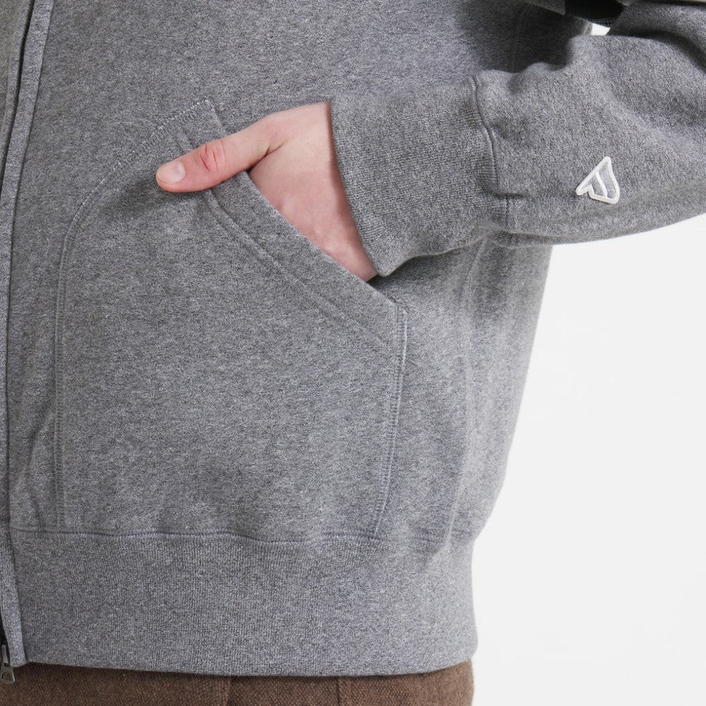Vancouver Canucks Todd Snyder by Fanatics Full-Zip Fleece Dark Heather Gray