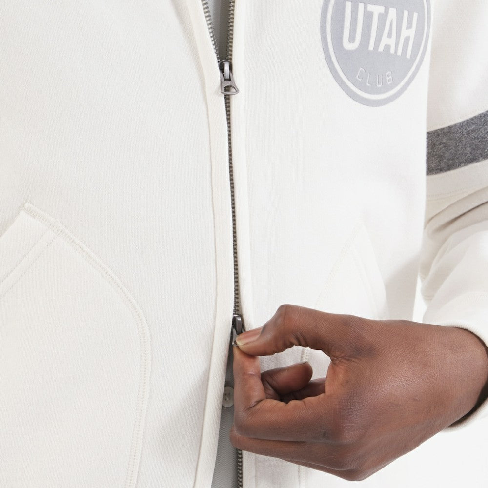 Utah Mammoth Todd Snyder by Fanatics Full-Zip Fleece White