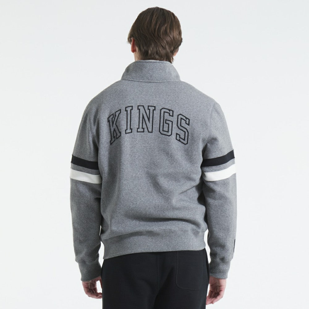 Los Angeles Kings Todd Snyder by Fanatics Full-Zip Fleece Dark Heather Gray