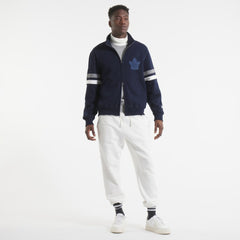 Toronto Maple Leafs Todd Snyder by Fanatics Full-Zip Fleece Navy