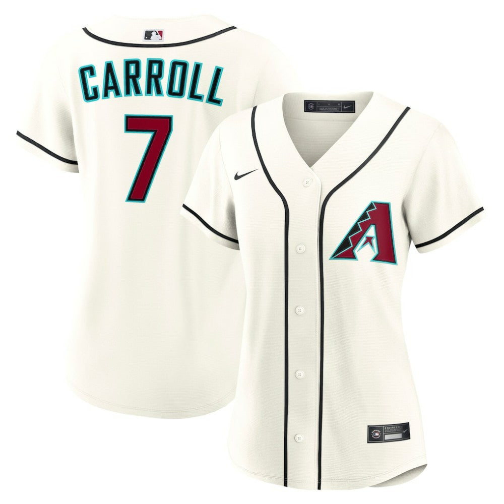 Corbin Carroll Arizona Diamondbacks Women's Home Replica Jersey - Cream