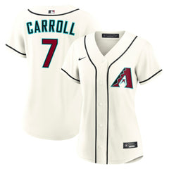Corbin Carroll Arizona Diamondbacks Women's Home Replica Jersey - Cream