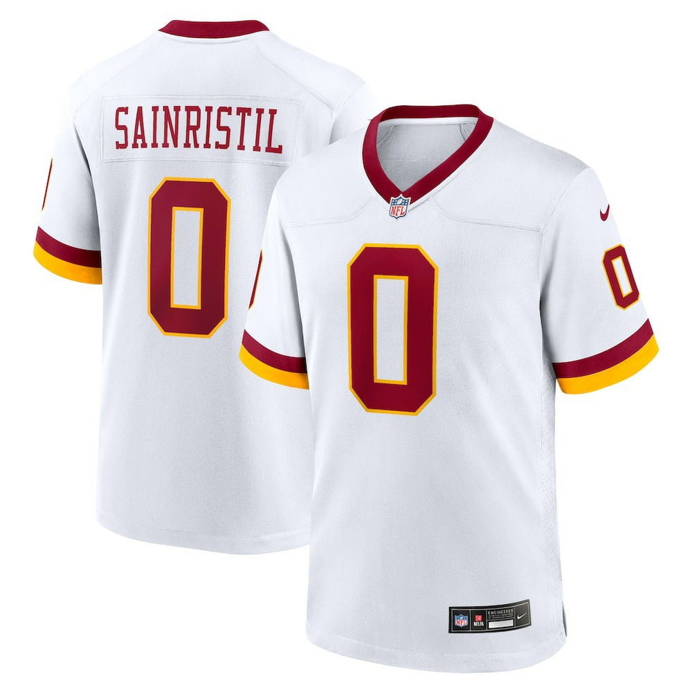 Mike Sainristil Washington Commanders Game Super Bowl Era Jersey - White