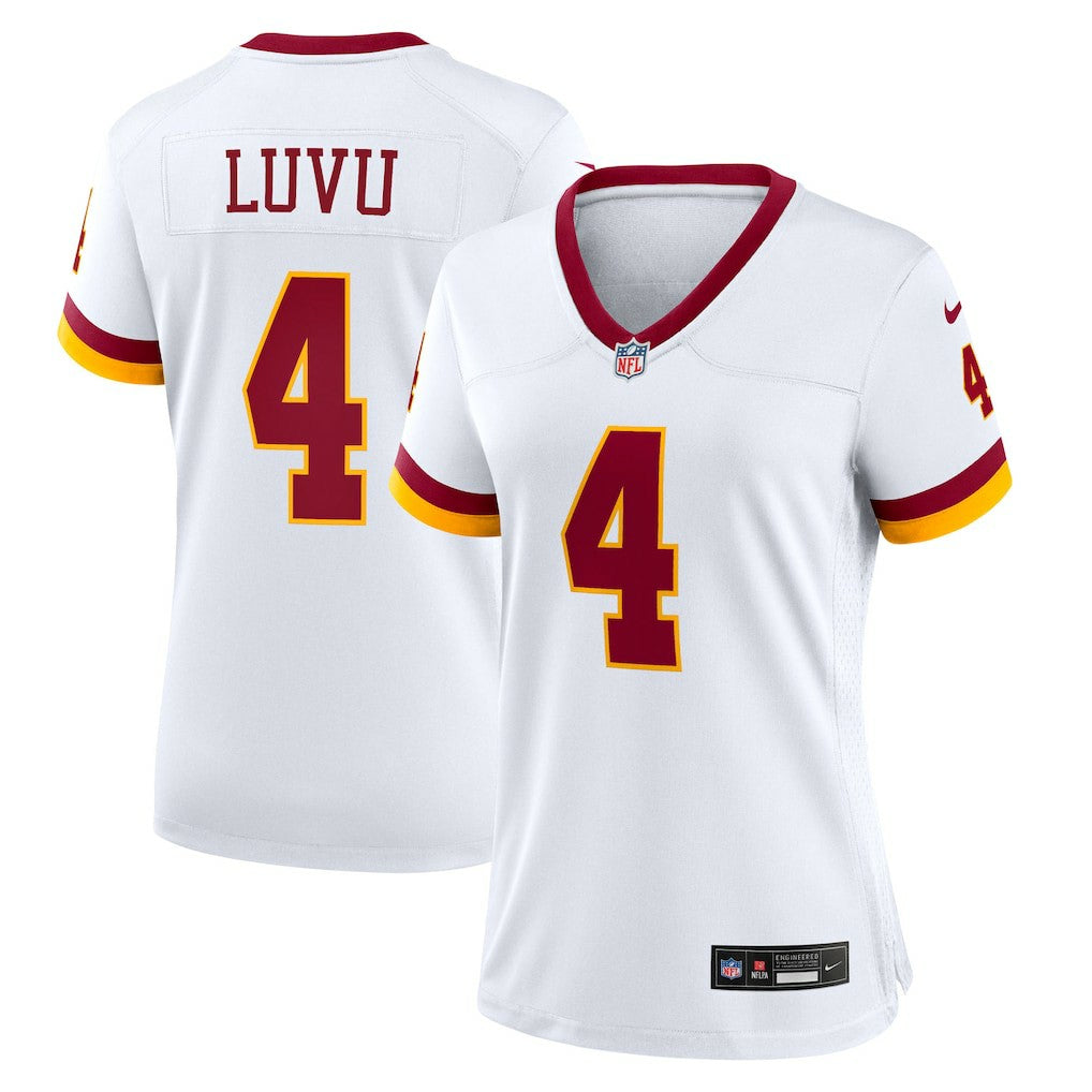 Frankie Luvu Washington Commanders Women's Game Super Bowl Era Jersey - White