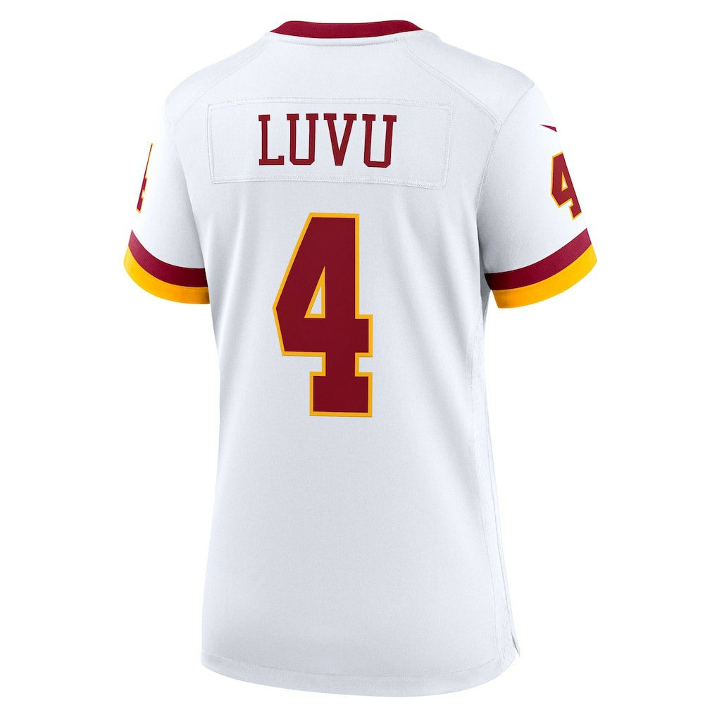 Frankie Luvu Washington Commanders Women's Game Super Bowl Era Jersey - White