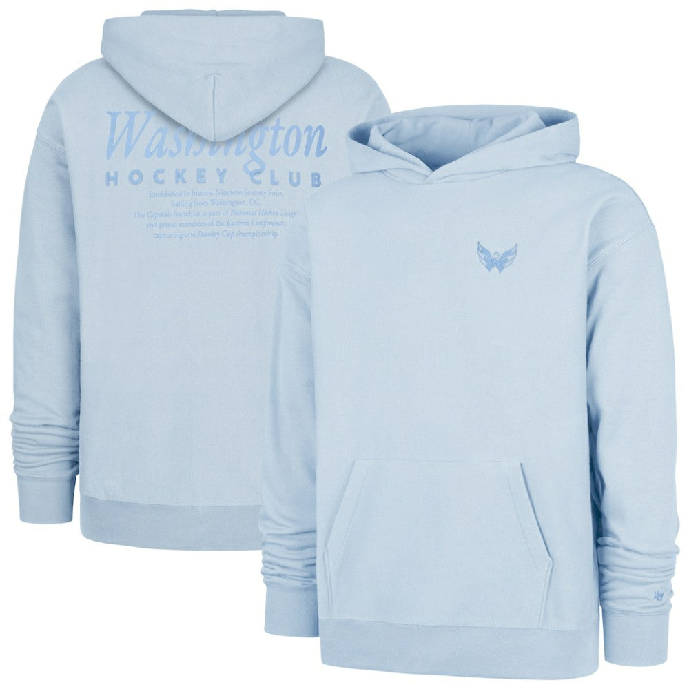 Washington Capitals '47  Foundation Pullover Hoodie Light Blue