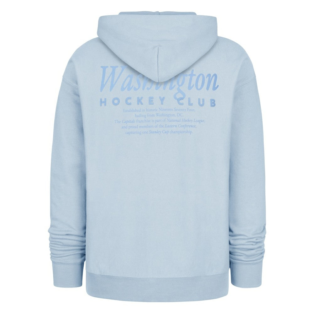 Washington Capitals '47  Foundation Pullover Hoodie Light Blue