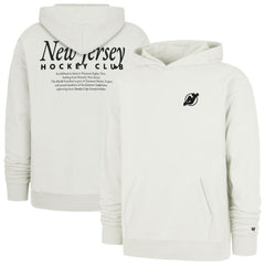 New Jersey Devils '47  Foundation Pullover Hoodie Natural