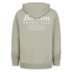 Boston Bruins '47  Foundation Pullover Hoodie Gray