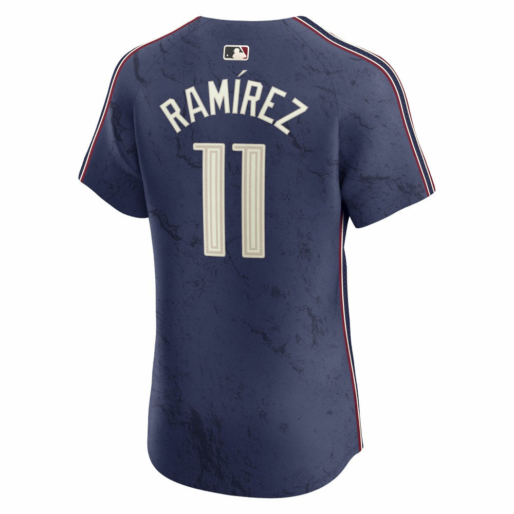 José Ramírez Cleveland Guardians City Connect Elite Jersey Navy | Nike