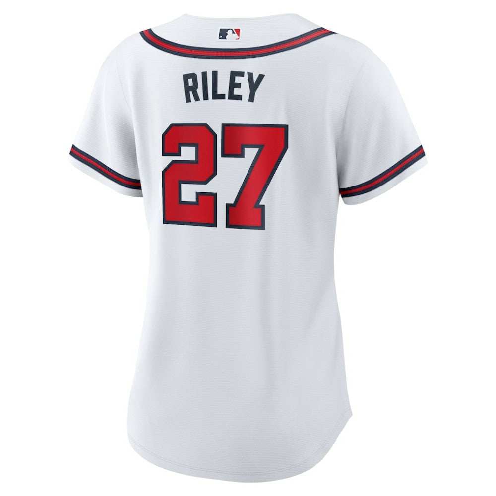 Austin Riley Atlanta Braves Women's Home Replica Jersey White | Nike