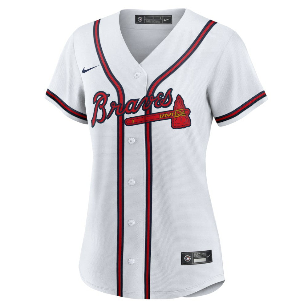 Chris Sale Atlanta Braves Women's Home Replica Jersey White | Nike