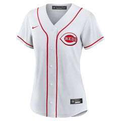 Hunter Greene Cincinnati Reds Women's Home Replica Jersey White | Nike