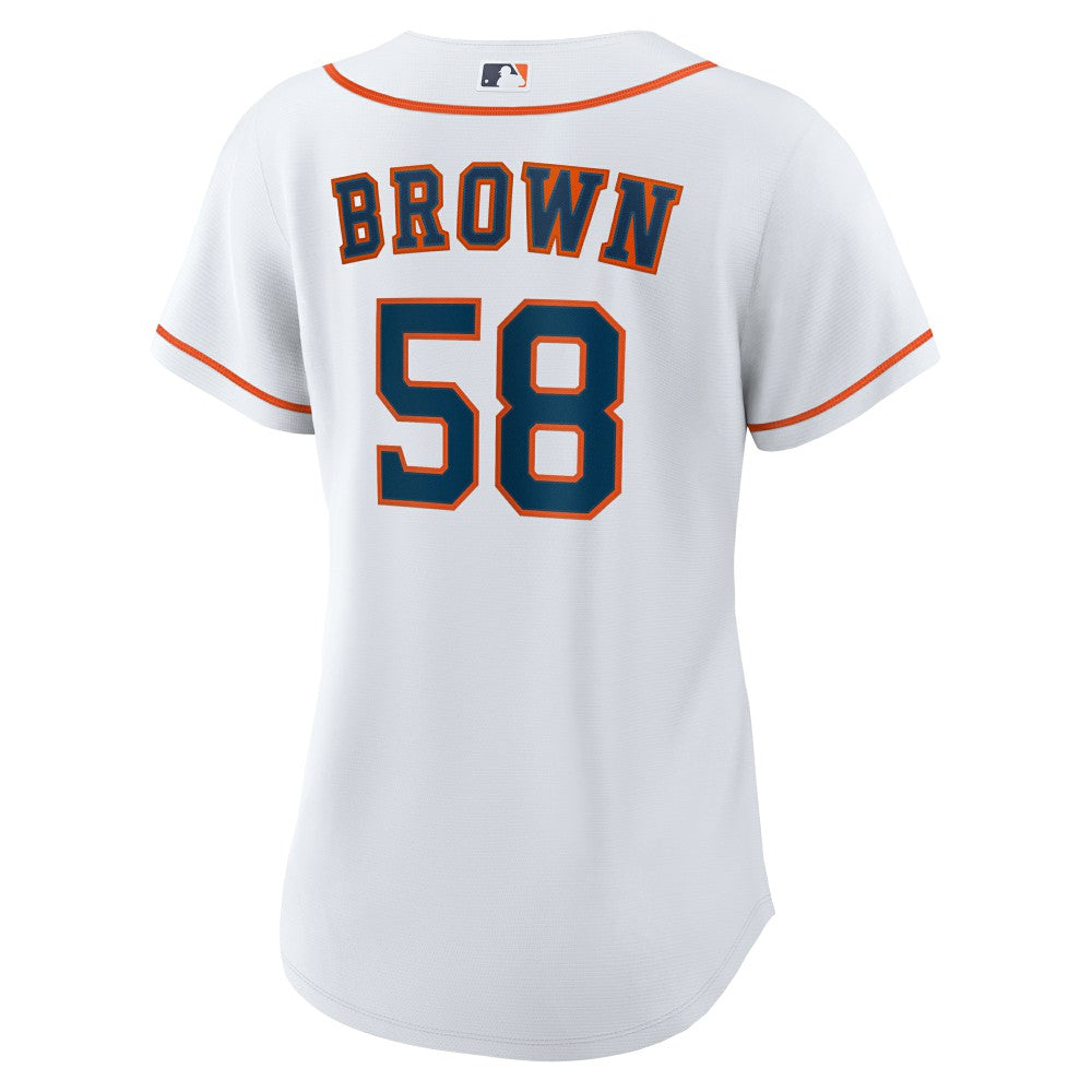 Hunter Brown Houston Astros Women's Home Replica Jersey White | Nike