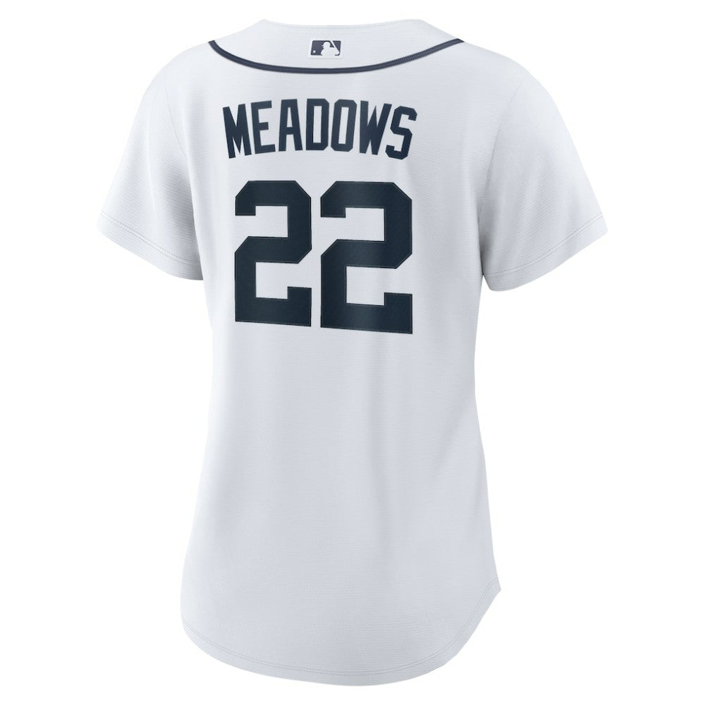 Parker Meadows Detroit Tigers Women's Home Replica Jersey White | Nike