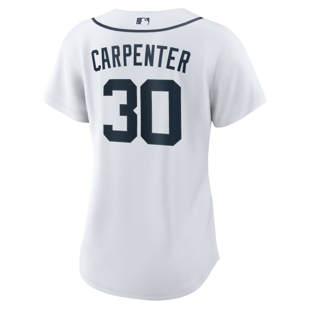 Kerry Carpenter Detroit Tigers Women's Home Replica Jersey White | Nike
