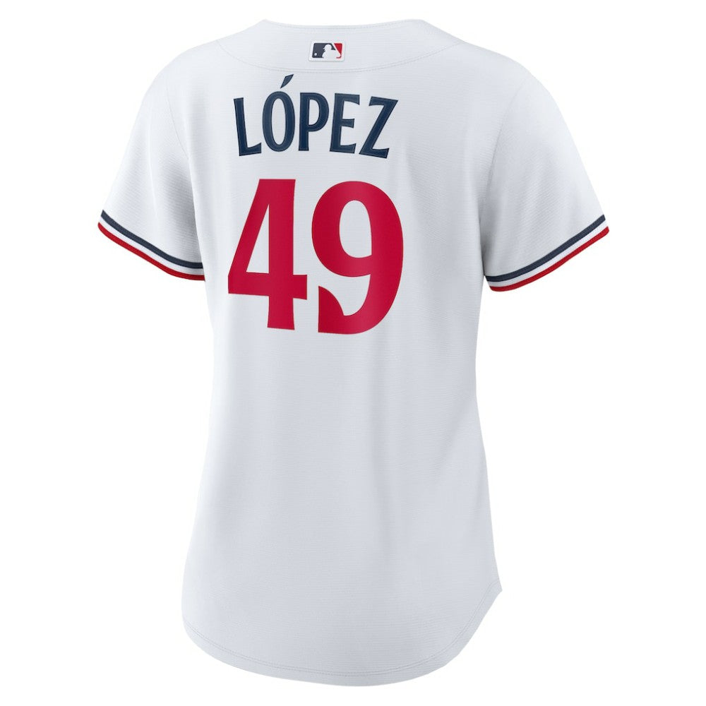 Pablo Lopez Minnesota Twins Women's Home Replica Jersey White | Nike