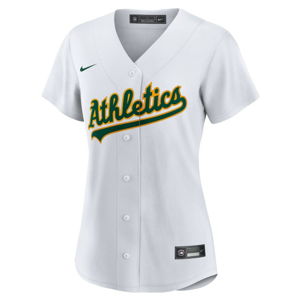 Zack Gelof Athletics Women's Home Replica Jersey - White
