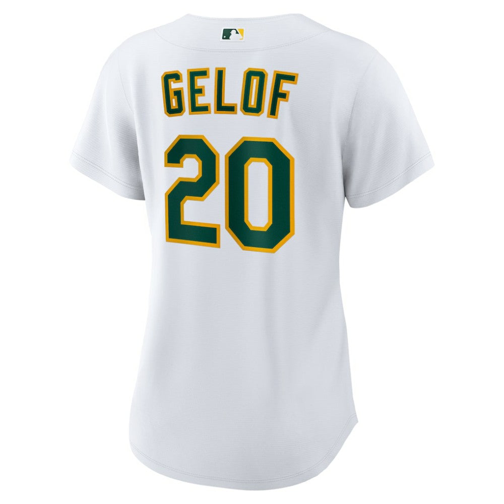 Zack Gelof Athletics Women's Home Replica Jersey - White