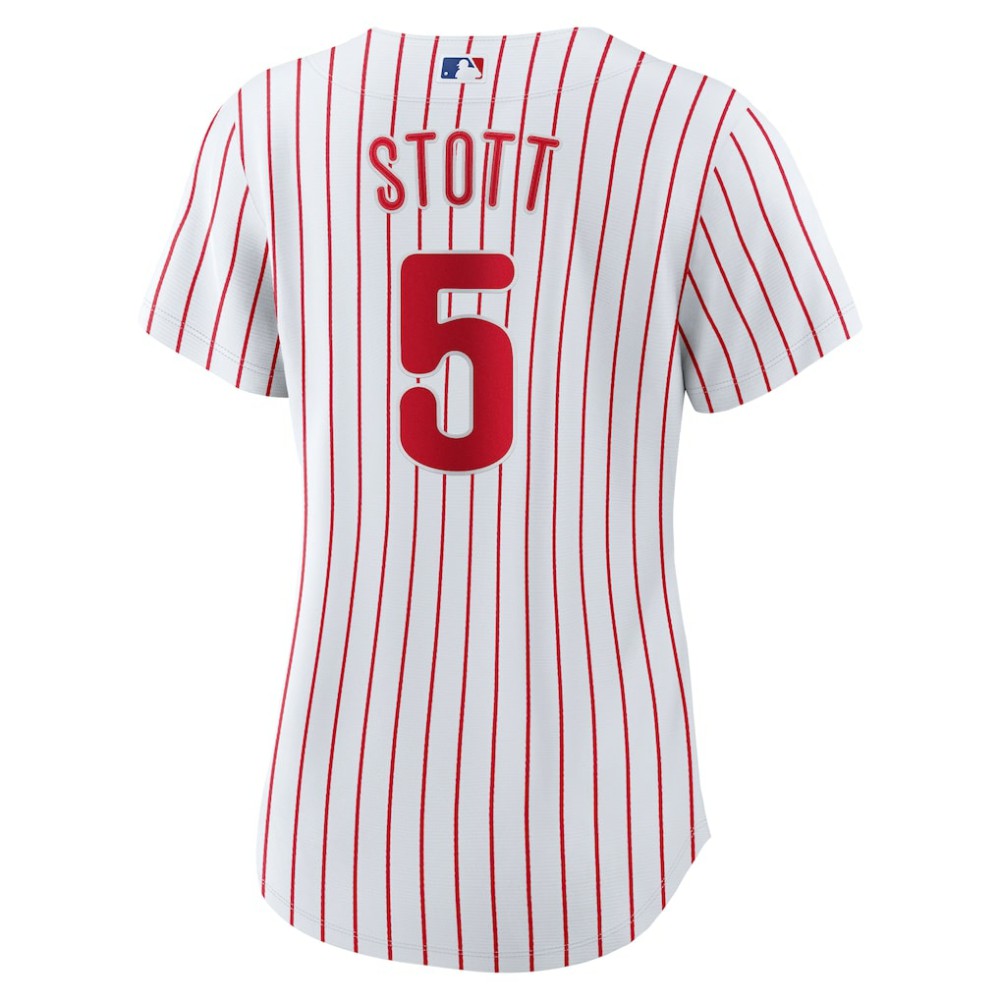 Bryson Stott Philadelphia Phillies Women's Home Replica Jersey White | Nike