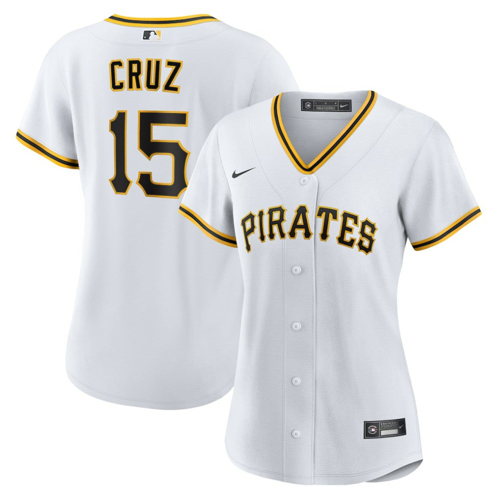 Oneil Cruz Pittsburgh Pirates Women's Home Replica Jersey White | Nike