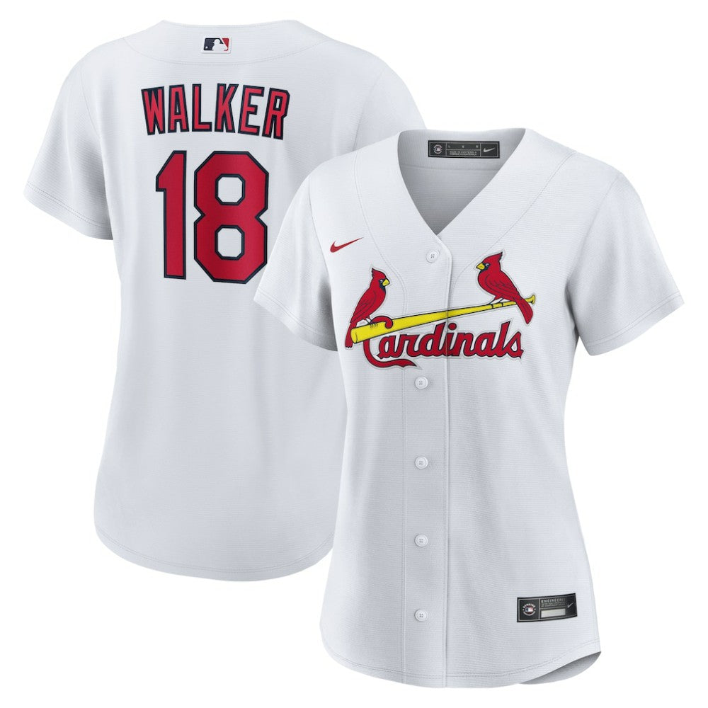 Jordan Walker St. Louis Cardinals Women's Home Replica Jersey White | Nike
