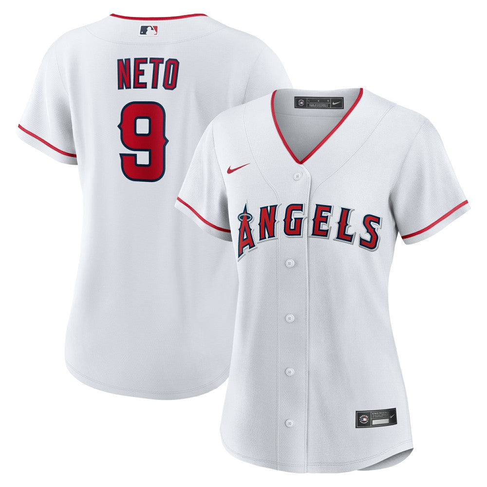 Zach Neto Los Angeles Angels Women's Home Replica Jersey White | Nike