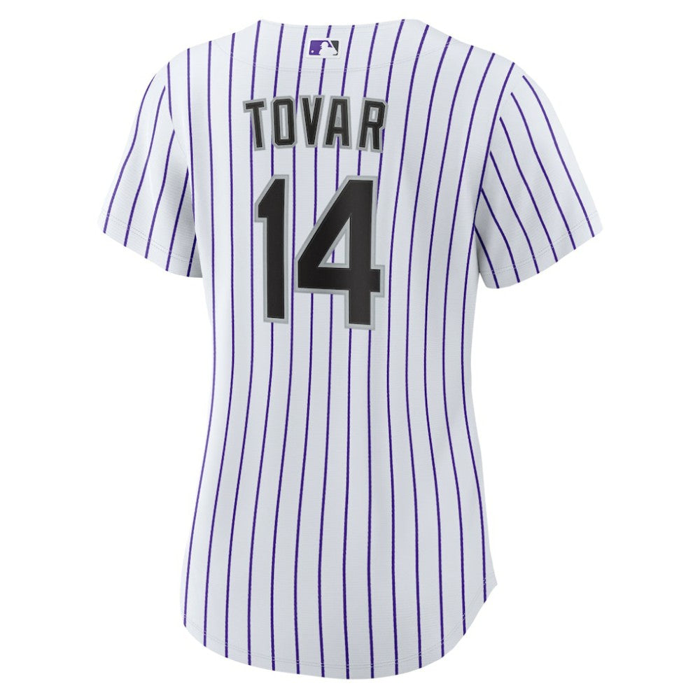 Ezequiel Tovar Colorado Rockies Women's Home Replica Jersey White | Nike