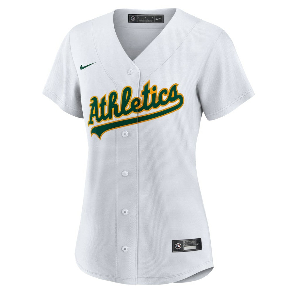 Tyler Soderstrom Athletics Women's Home Replica Jersey - White