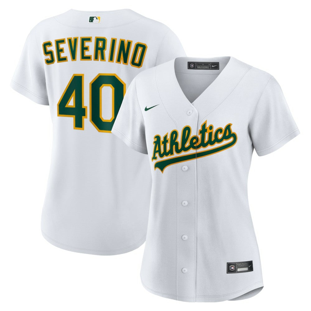 Luis Severino Athletics Women's Home Replica Jersey - White