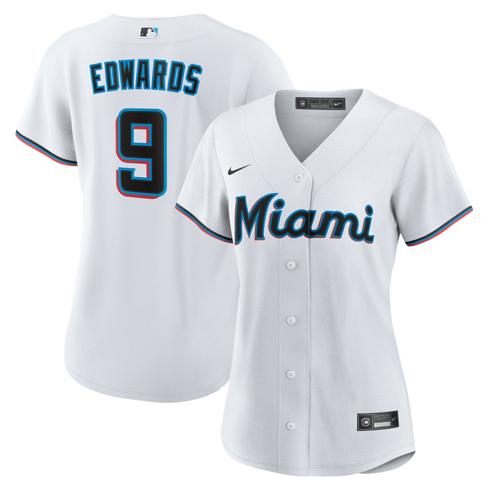 Xavier Edwards Miami Marlins Women's Home Replica Jersey White | Nike