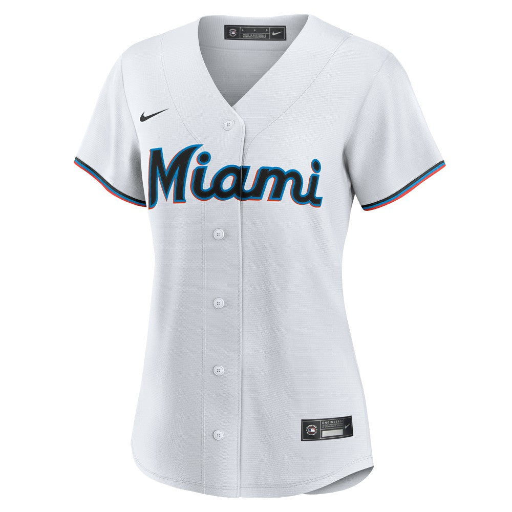 Kyle Stowers Miami Marlins Women's Home Replica Jersey White | Nike