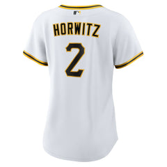 Spencer Horwitz Pittsburgh Pirates Women's Home Replica Jersey White | Nike