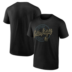 Vegas Golden Knights Color Block Puck T-Shirt Black