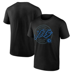 Winnipeg Jets Color Block Puck T-Shirt Black