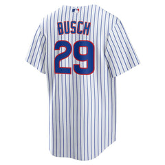 Michael Busch Chicago Cubs Home Replica Jersey White | Nike