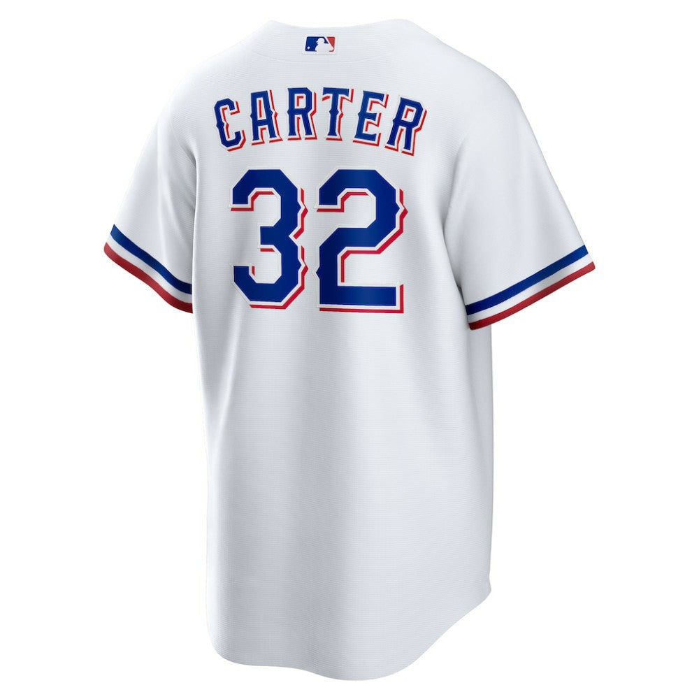 Evan Carter Texas Rangers Home Replica Jersey White | Nike