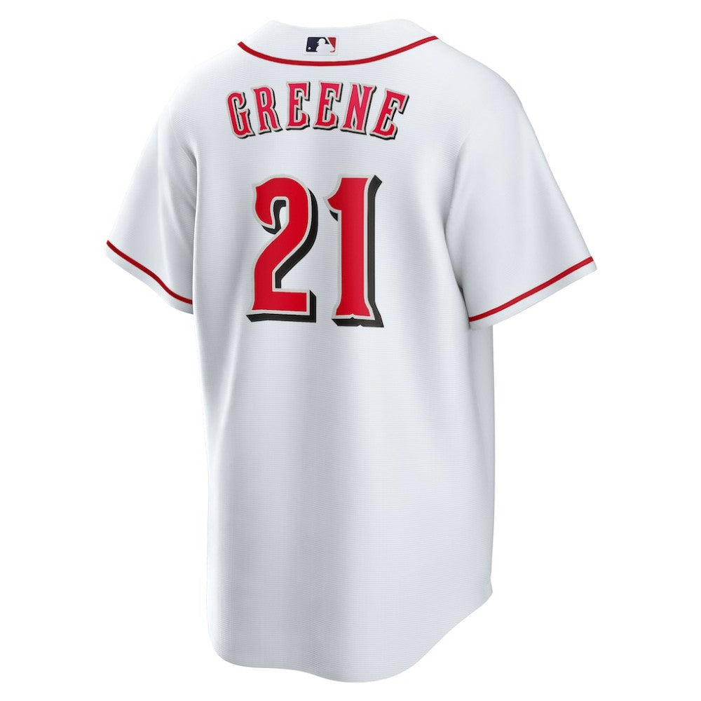 Hunter Greene Cincinnati Reds Home Replica Jersey White | Nike