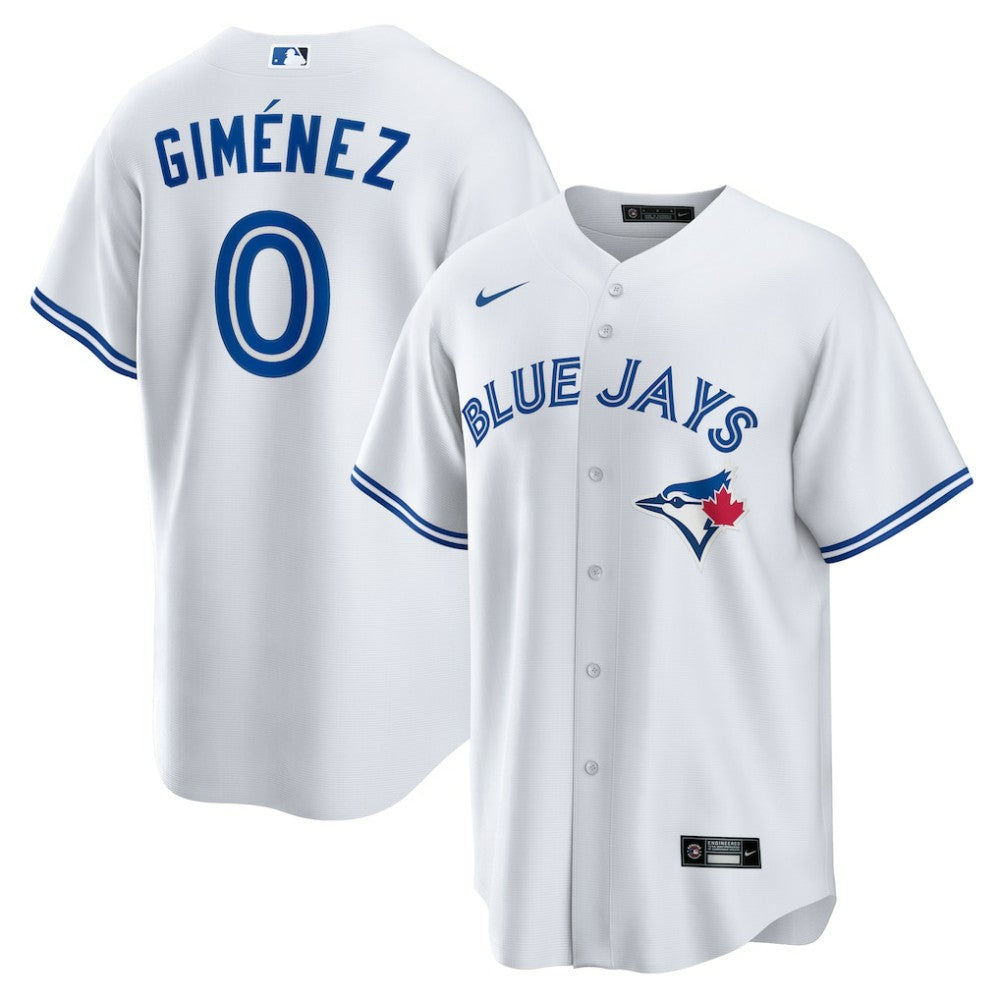 Andres Gimenez Toronto Blue Jays Home Replica Jersey - White