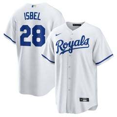 Kyle Isbel Kansas City Royals Home Replica Jersey White | Nike
