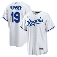 Michael Massey Kansas City Royals Home Replica Jersey White | Nike