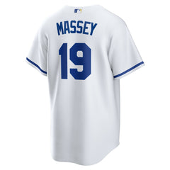 Michael Massey Kansas City Royals Home Replica Jersey White | Nike