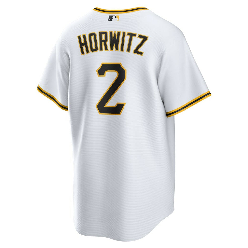 Spencer Horwitz Pittsburgh Pirates Home Replica Jersey White | Nike