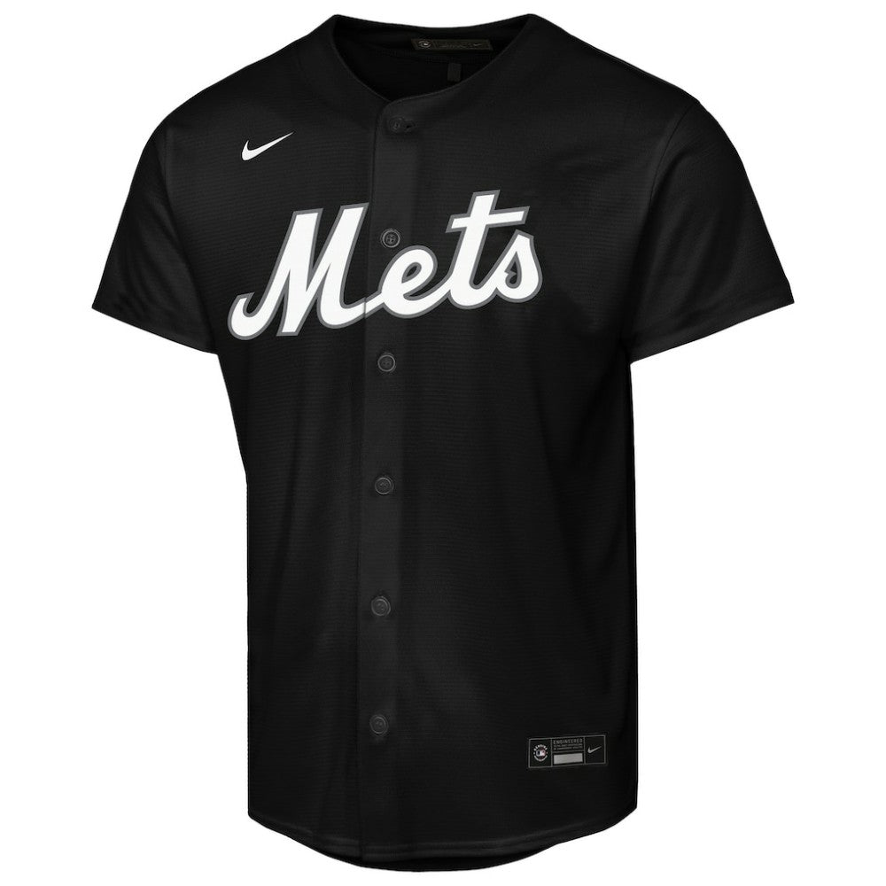 Juan Soto New York Mets  Youth Replica Fashion Jersey Black | Nike