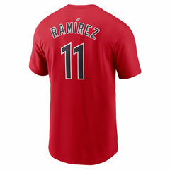 Jose Ramirez Cleveland Guardians Fuse Name & Number T-Shirt Red | Nike